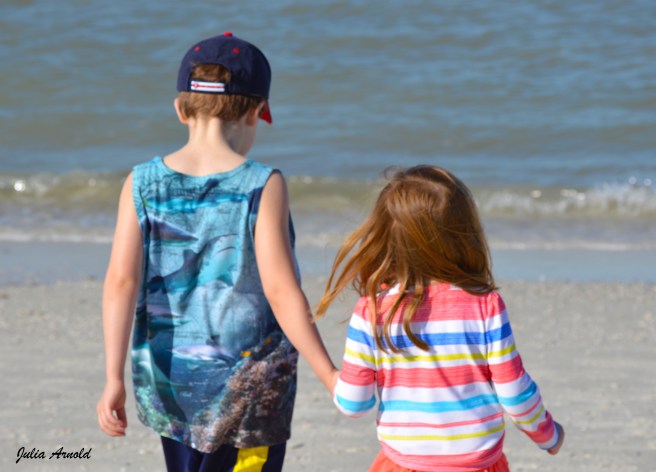 E and J On Beach copy